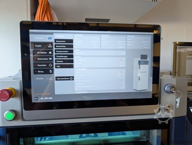 Compact metal SLM printer AL3D Alpha Laser AL3D