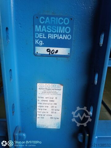 Cantilever rack OHRA 