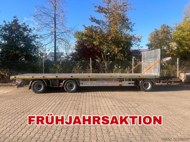 Open trailer Möslein T 3 Plato 8,6 m  3 Achs Jumbo- Plato- Anhänger 8,60 m, Mega