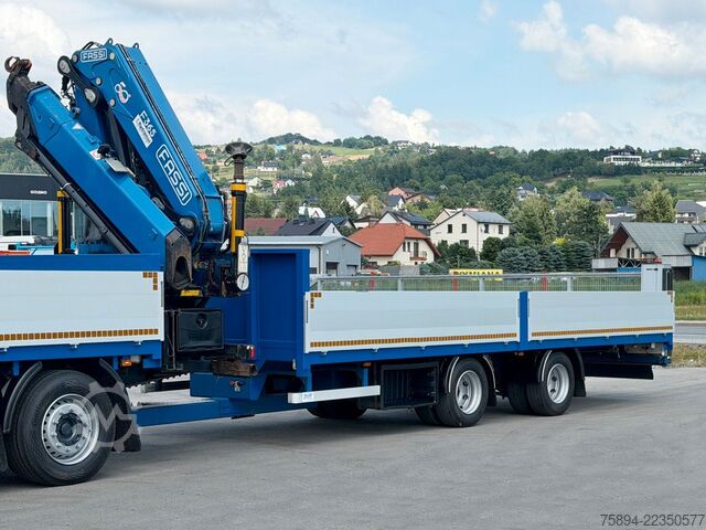 Autokran SCANIA R 450 * FASSI F365 RA + FUNK + Anhänger*TOP