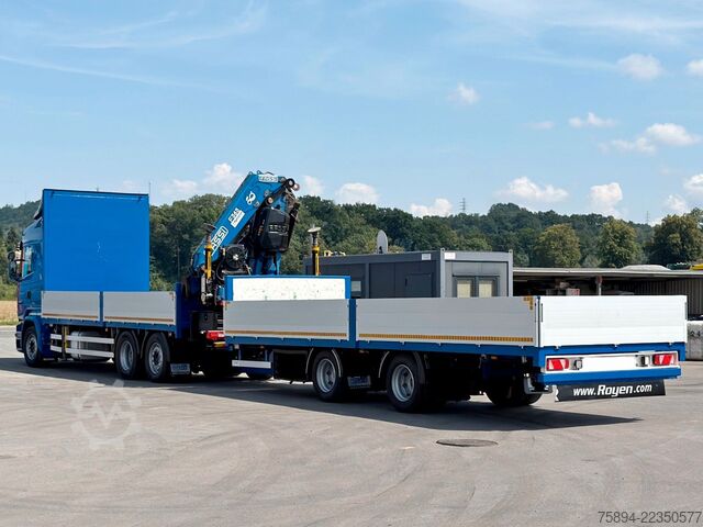 Autokran SCANIA R 450 * FASSI F365 RA + FUNK + Anhänger*TOP