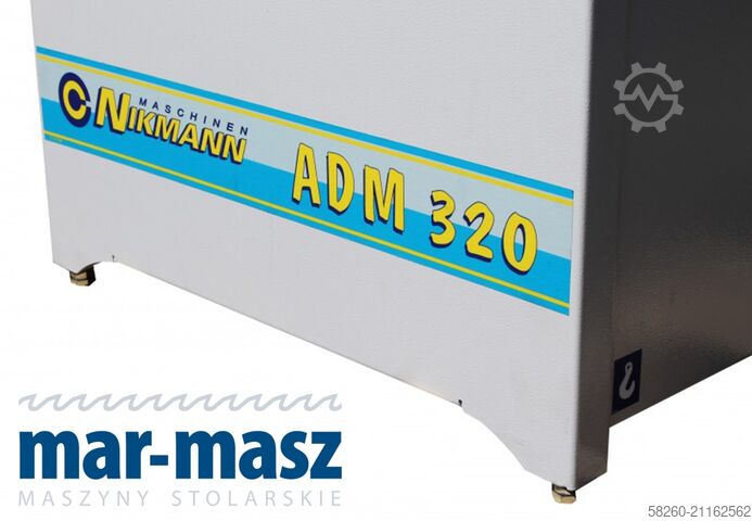 Kombinierte Hobel- und Dickenhobelmaschine STOMANA ADM 320 z wałem spiralnym