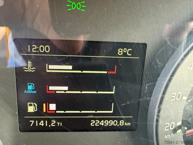 Kranwagen Volvo FH  500 8x4 Palfinger PK 65002-SH F + JIB PJ 125 E