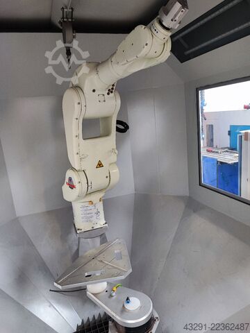 Industrial robot Kawasaki RS05L E-Controller mit Kabine