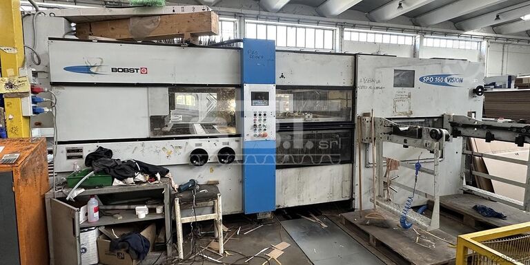 Die cutting press Bobst SPO 160 Vision