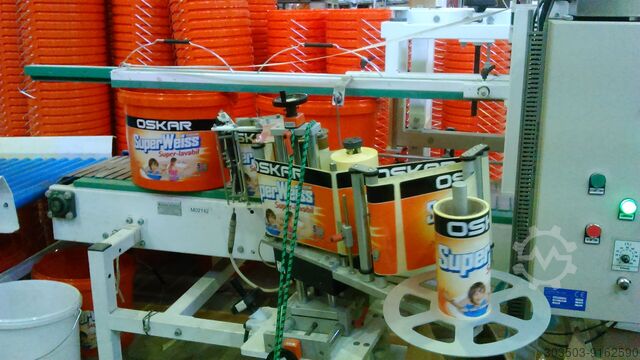 Kundenspezifische industrielle Etikettiermaschine Eurodac EDA 03