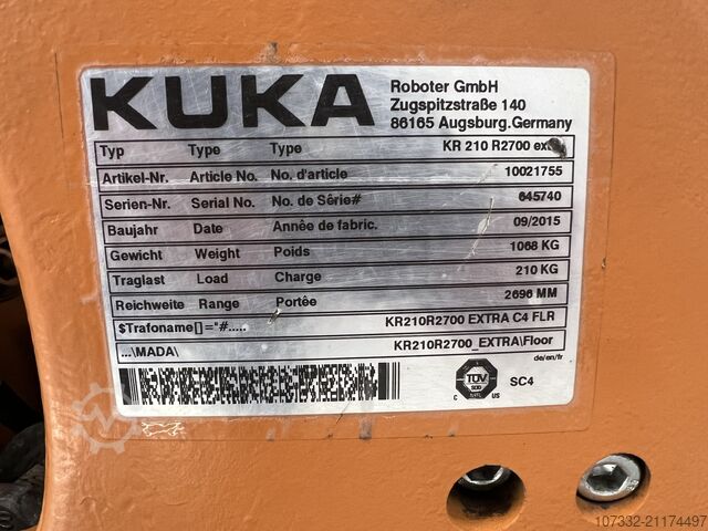 Industrieroboter KUKA KR 210 R2700 extra