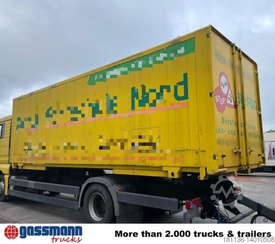 Wechselfahrgestell LKW  Wechselbrücke Koffer mit Flügeltüren