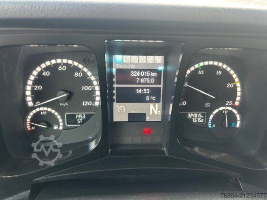 Kipper LKW MERCEDES-BENZ AROCS 4151, 8X4 MEILLER-GESTEINSKIPPER, EURO 6, BORDMATIK, RETARDER, BLATT-BLATT