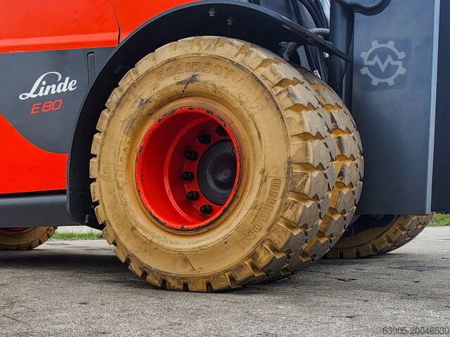 Electric forklift Linde E 80-01/900