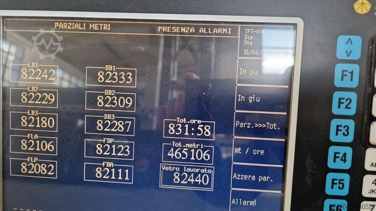 Glasschleifmaschine BAVELLONI GEMY V10