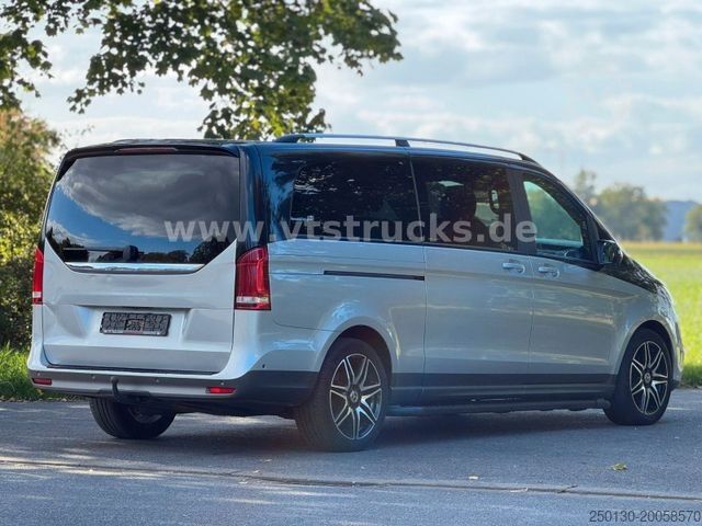 Kleinbus MERCEDES-BENZ V 220 d AVANTGARDE extralang AHK Teilleder 6 Plä