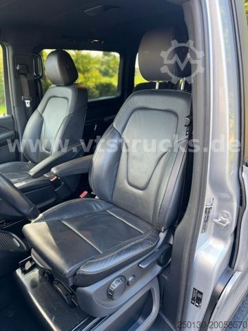 Kleinbus MERCEDES-BENZ V 220 d AVANTGARDE extralang AHK Teilleder 6 Plä