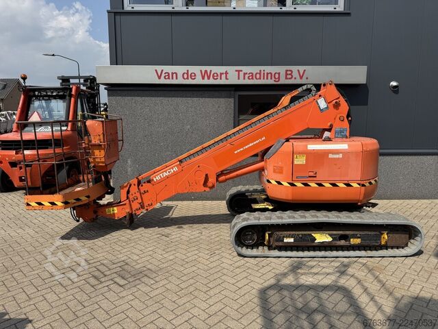 HITACHI HX99B-2 Crawler Telescopic Boom Lift NONMARKING 2008 KUBOTA DIESEL 11M HITACHI HX99B-2 Rups hoogwerker telescoop NONMARKING 2008 KUBOTA DIESEL 11M Werkhoogte