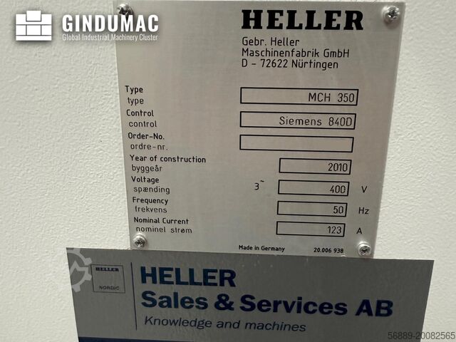 Horizontal Machining Centre HELLER MCH 300 + MCH 300 C + 22 pallet system