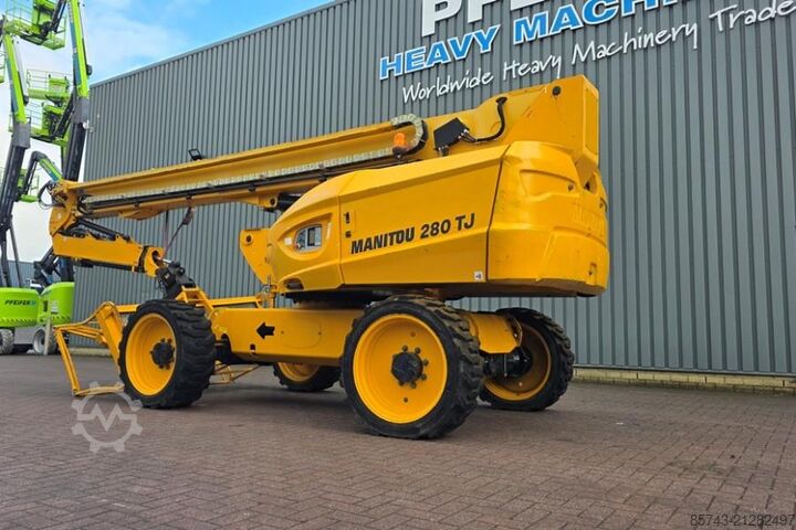 Telescopic boom lift Manitou 280 TJ As-Is, Engine Missing, 28m Working height,