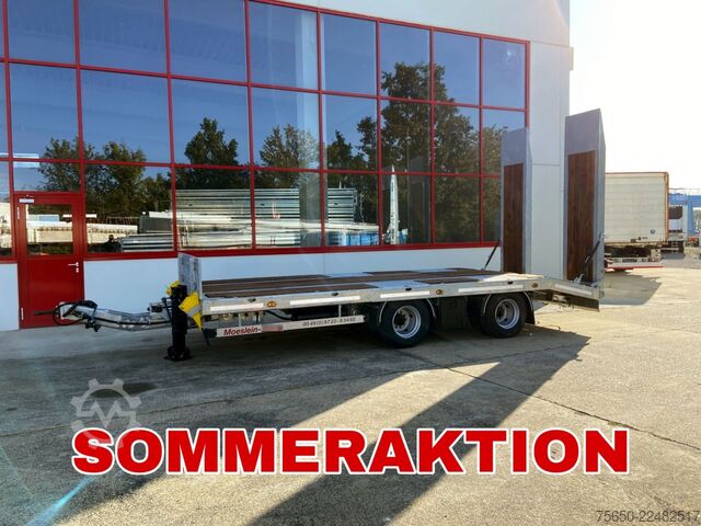Low loader trailer Möslein TT21- 7,2  21 t Tandemtieflader, Luftgefedert, NEU