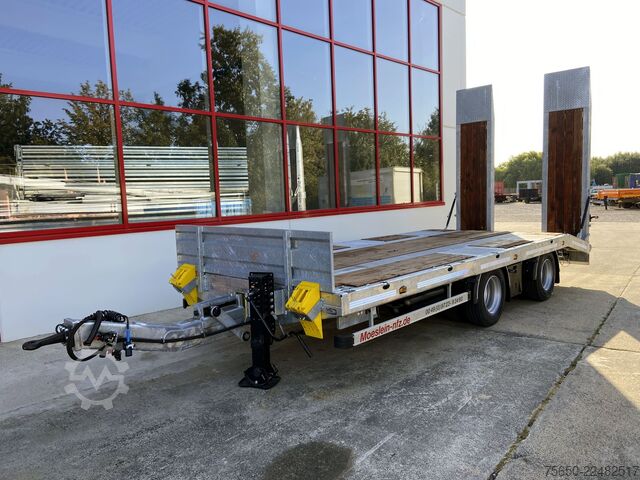 Low loader trailer Möslein TT21- 7,2  21 t Tandemtieflader, Luftgefedert, NEU