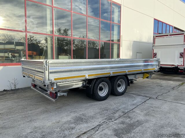 Tipper trailer Möslein TTD 11 Breite Reifen  Kipper Tieflader, Breite Reifen-- Neufahrzeug --