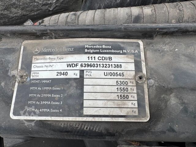 Kastenwagen Mercedes-Benz Vito **111CDI-AIRCO-BELGIAN ORIGINE**