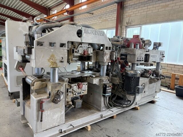4 Seiten Universal Hobelmaschine REX Bigmaster 8 / 310 K