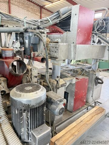 4 Seiten Universal Hobelmaschine REX Bigmaster 8 / 310 K