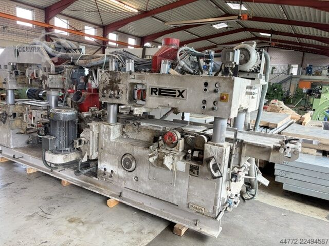 4 Seiten Universal Hobelmaschine REX Bigmaster 8 / 310 K