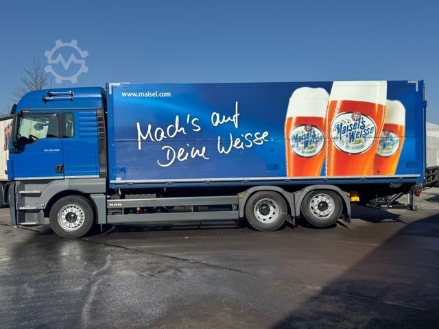 LKW mit Getränkeaufbau MAN TGX 26.500 L / LBW / 2 x AHK / LENKACHSE