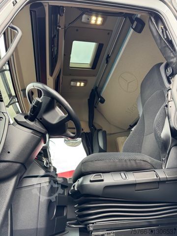 LKW mit Pritsche & Plane MERCEDES-BENZ ACTROS 2545 / GIGA / RETARDER  / LENKACHSE / LBW