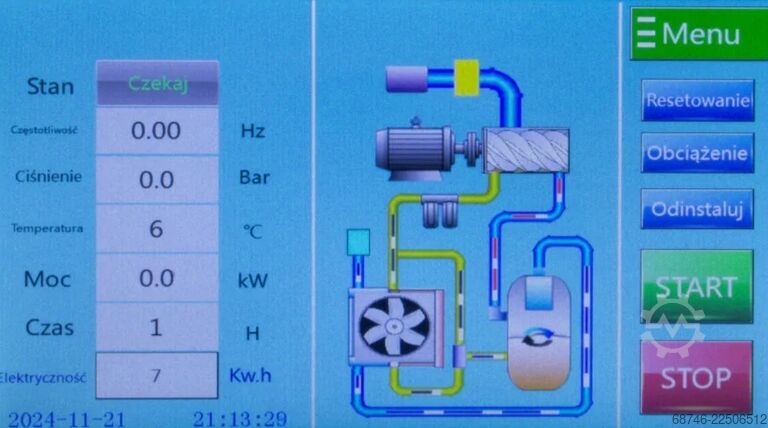Screwcompresor 5,5kW 200l Viber-System Viber-Air INV5.5-200S