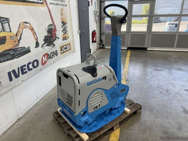 Rüttelplatte WEBER Weber CR 7 WSA Hatz-Diesel / 484 kg Rüttelplatte