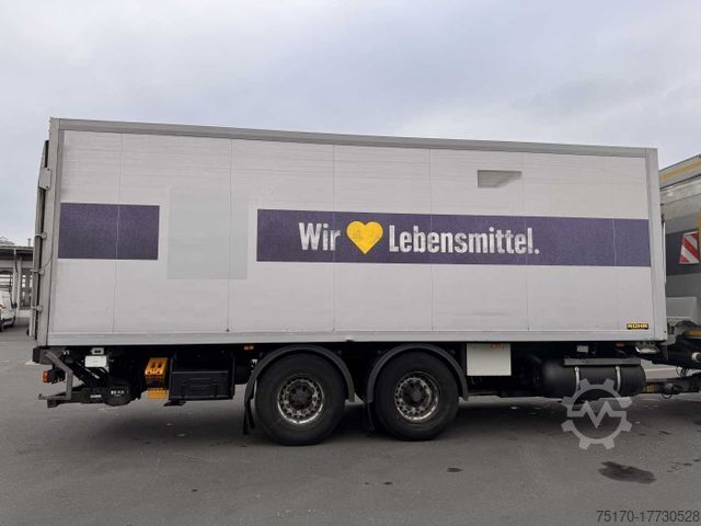 Reefer trailer  Rohr RZK/18 IV Carrier LBW 2.000kg Durchlade