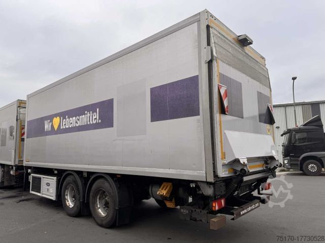 Reefer trailer  Rohr RZK/18 IV Carrier LBW 2.000kg Durchlade