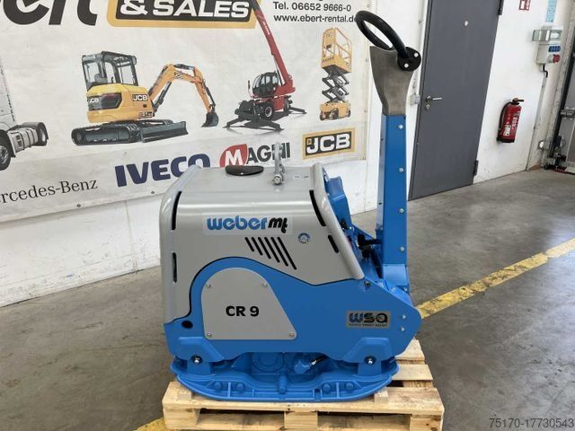 Rüttelplatte WEBER Weber CR 9 WSA Hatz-Diesel / 743 kg Rüttelplatte