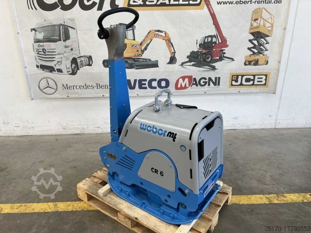 Rüttelplatte WEBER Weber CR 6 WSA Hatz-Diesel / 428 kg Rüttelplatte