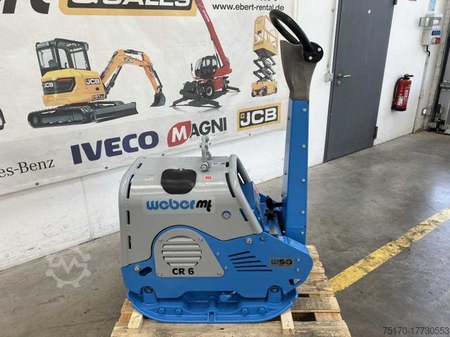 Rüttelplatte WEBER Weber CR 6 WSA Hatz-Diesel / 428 kg Rüttelplatte