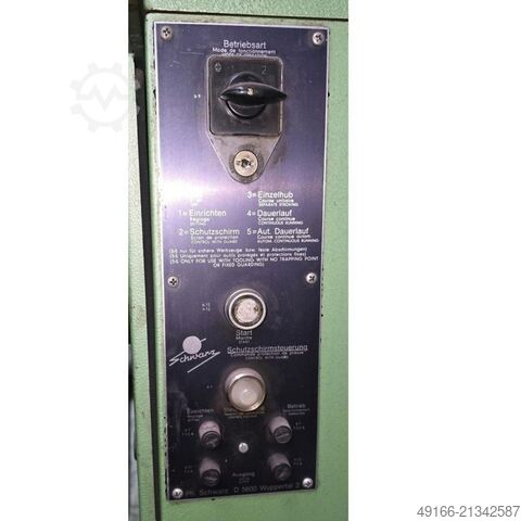 Exzenterpresse - Einständer WEINGARTEN N 63