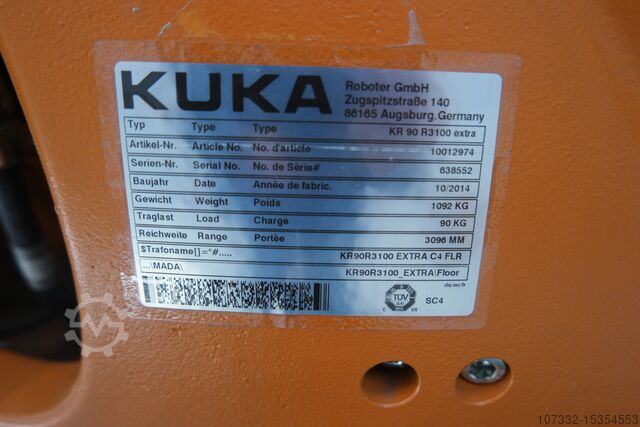 Industrieroboter KUKA KR 90 R3100 extra