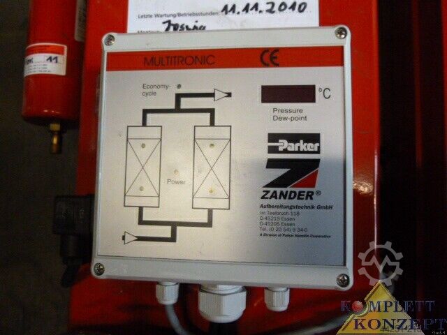 Adsorption dryers, dehumidifiers Parker Zander K-MT 8