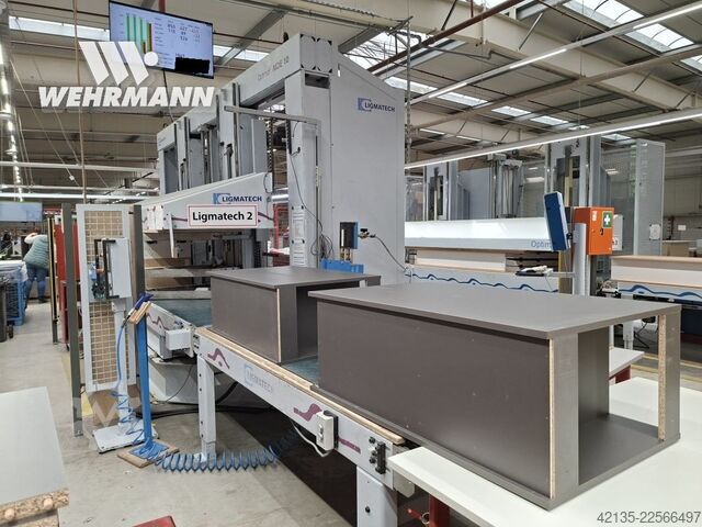 Durchlaufpresse Ligmatech Optimat MDE 10 (2001) Ligmatech Optimat MDE 10