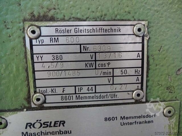Rundvibrator Rösler Gleitschleiftechnik R 300A/ SA-KP/ R 300 RT