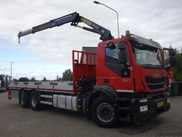 Ladepritsche Iveco AD260SY/PS STRALIS 360PK,13 TON PALFINKER KRAAN