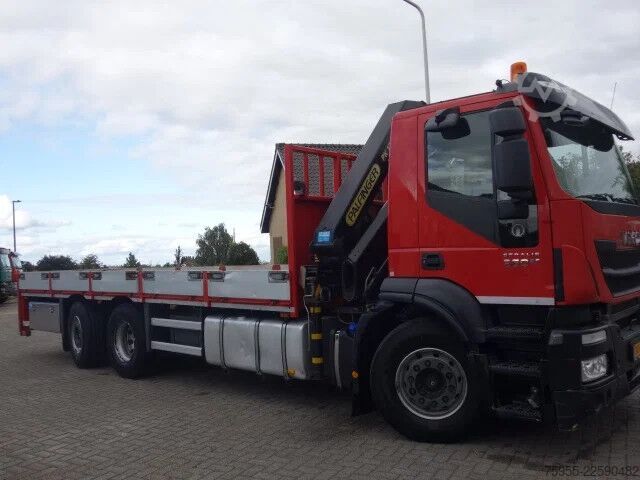 Ladepritsche Iveco AD260SY/PS STRALIS 360PK,13 TON PALFINKER KRAAN