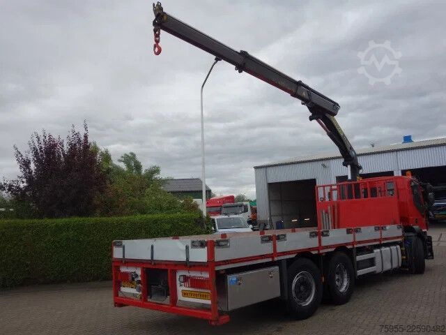 Ladepritsche Iveco AD260SY/PS STRALIS 360PK,13 TON PALFINKER KRAAN