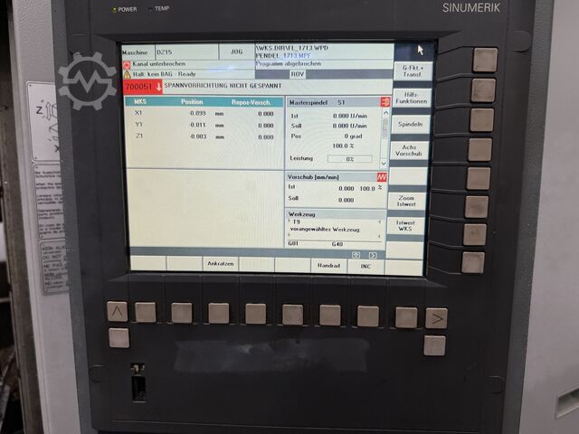 Vertical machining center CHIRON DZ 15 WM