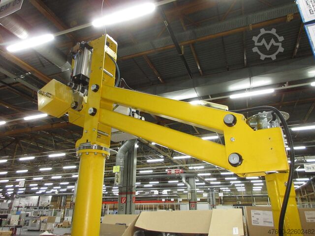 Manipulator Handlingsgerät Hebehilfe IHF Jungenthal Manipulator Knickarm 75KG Pneumatik Manipulator Vector 180 L 3,5m