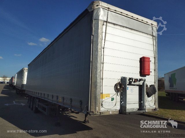 Open semitrailer with tarp Schmitz Cargobull Semitrailer Curtainsider Standard