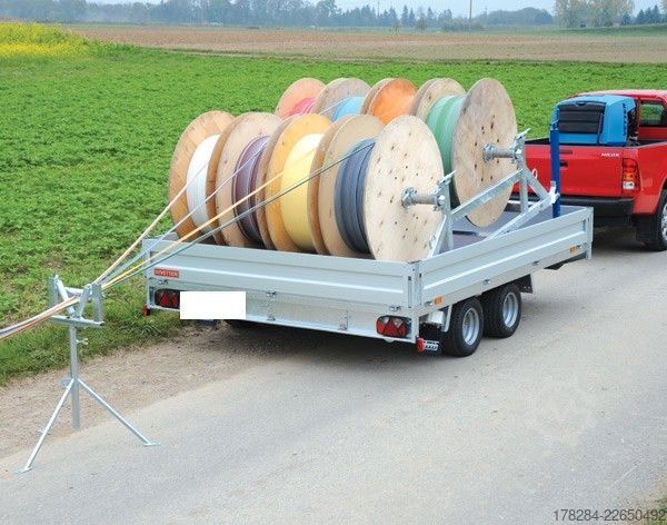 Anhänger HIRTH Vetter TRG 8120 TRA 8120 Kabeltrommel variabel