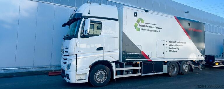 Spezial-LKW DAF XF AT-Boretec HS Bentonit-Misch-Recyclingsystem