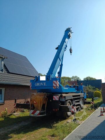 Truck mounted crane GROVE GMK 2035 Double Fly Jib 48 Meter  4*4